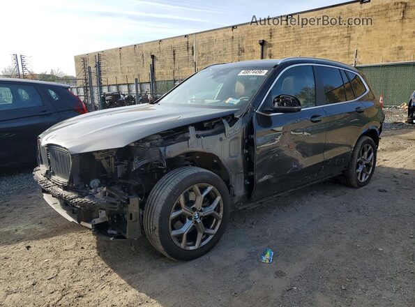 5UX53DP08R9T86734 2024 BMW X3 Gray Vista tres cuartos delantera izquierda