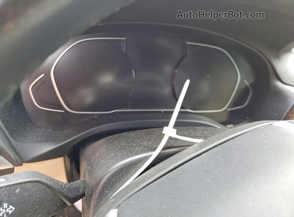 5UX53DP09N9J89436 2022 BMW X3 Black Widok zestawu wskaźników