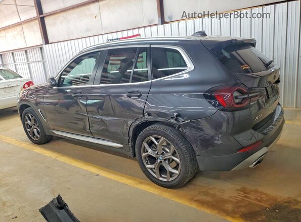 5UX53DP0XN9K21519 2022 BMW X3 Угольный Задняя левая четверть