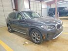 2022 Bmw X3 Xdrive30i Угольный vin: 5UX53DP0XN9K21519