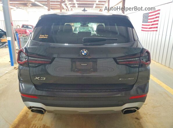 5UX53DP0XN9K21519 2022 BMW X3 Угольный Вид сзади