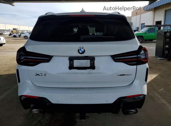 5UX53DP0XR9V66894 2024 BMW X3 Белый Вид сзади