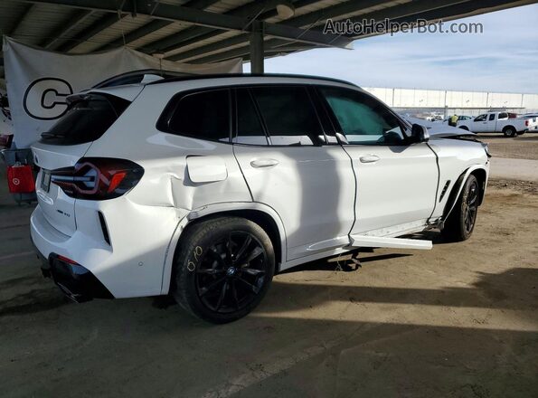 5UX53DP0XR9V66894 2024 BMW X3 Белый Задняя правая четверть