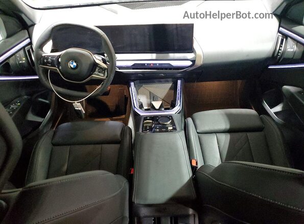 5UX53GP00S9Y39686 2025 BMW X3 Синий Вид панели приборов