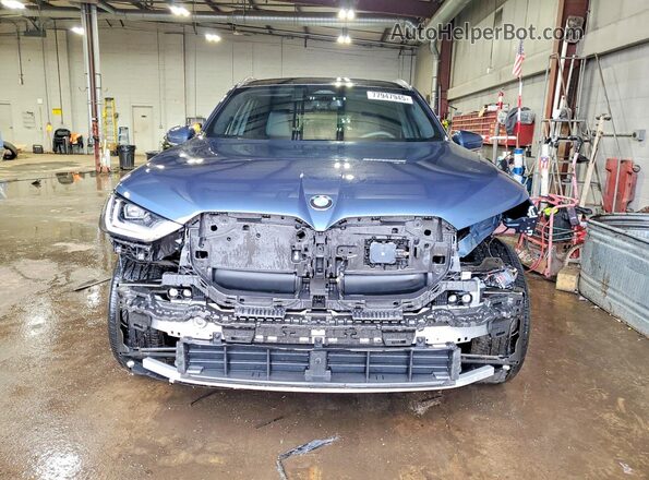5UX53GP00S9Y39686 2025 BMW X3 Синий Вид спереди