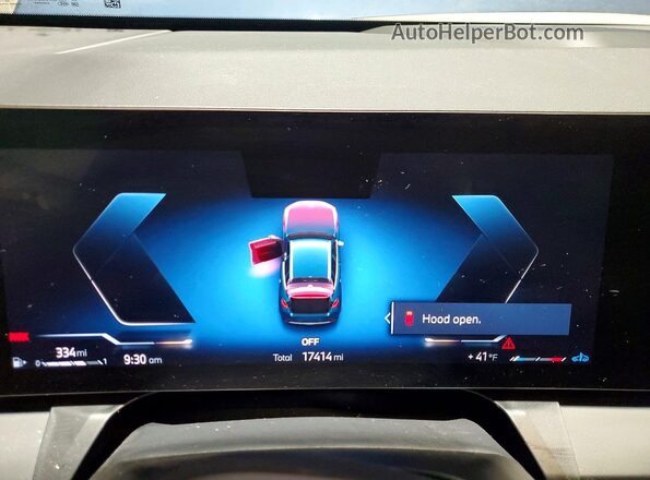 5UX53GP00S9Y39686 2025 BMW X3 Синий Вид щитка приборов