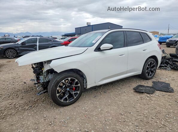 5UX53GP01S9Y32553 2025 BMW X3 Белый Передняя левая четверть