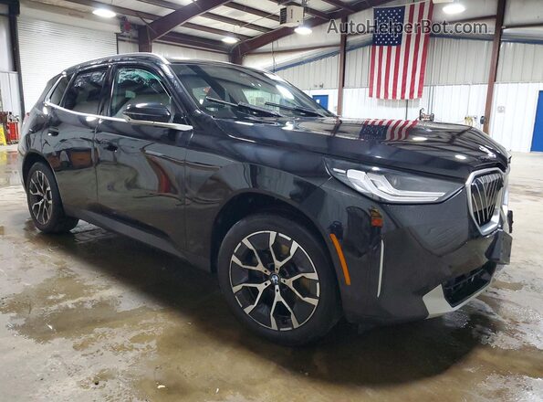 5UX53GP02S9Z56427 2025 BMW X3 Black Przód prawy