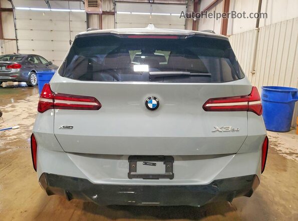 5UX53GP05S9138688 2025 BMW X3 Серый Вид сзади