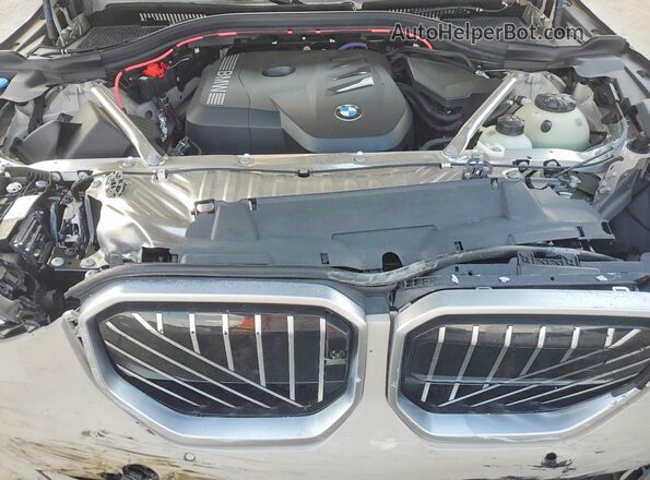 5UX53GP05S9Z56275 2025 BMW X3 Tan Widok komory silnika
