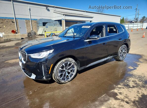 5UX53GP06S9124329 2025 BMW X3 Black Przód lewy