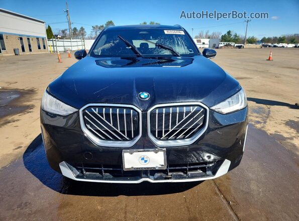 5UX53GP06S9124329 2025 BMW X3 Black Widok z przodu