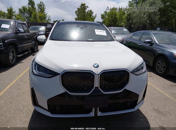 5UX53GP08S9132691 2025 BMW X3 Белый Вид щитка приборов