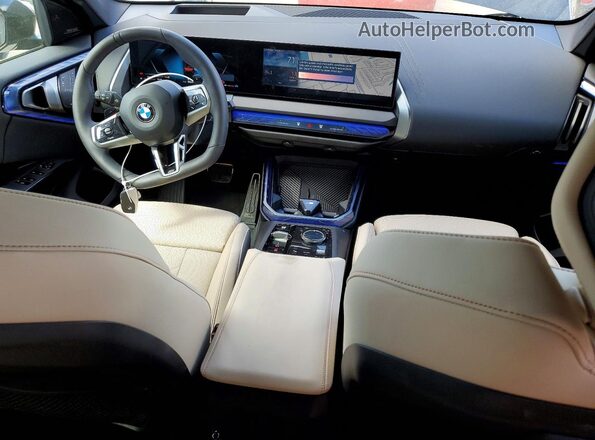 5UX53GP08T9160315 2026 BMW X3 Черный Вид панели приборов