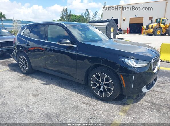 5UX53GP08T9370378 2026 BMW X3 Черный Передняя правая четверть
