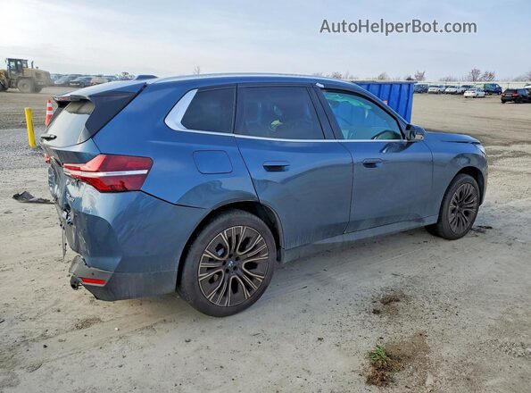 5UX53GP09S9088507 2025 BMW X3 Синий Задняя правая четверть