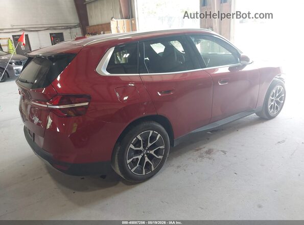 5UX53GP0XS9054043 2025 BMW X3 Красный Задняя правая четверть