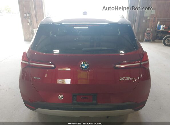 5UX53GP0XS9054043 2025 BMW X3 Красный 