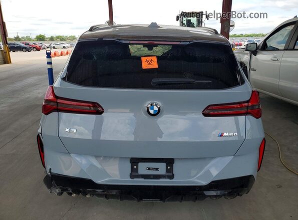 5UX73GP01T9424242 2026 BMW X3 Gray უკანა ხედი