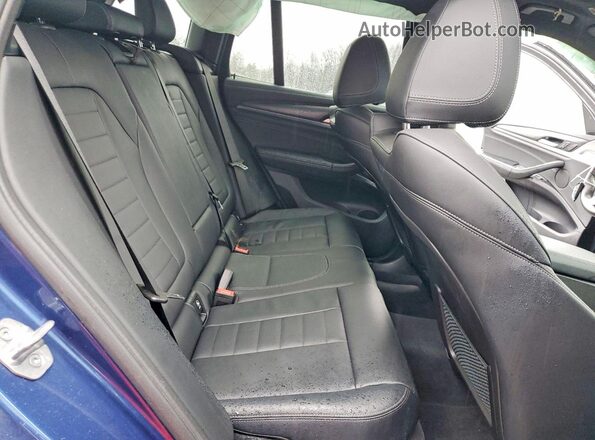 5UX83DP01P9N70830 2023 BMW X3 Синий Вид задней части салона