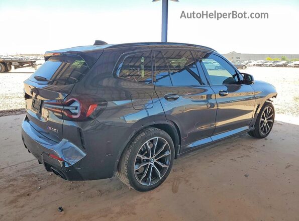 5UX83DP03N9K46257 2022 BMW X3 Серый Задняя правая четверть