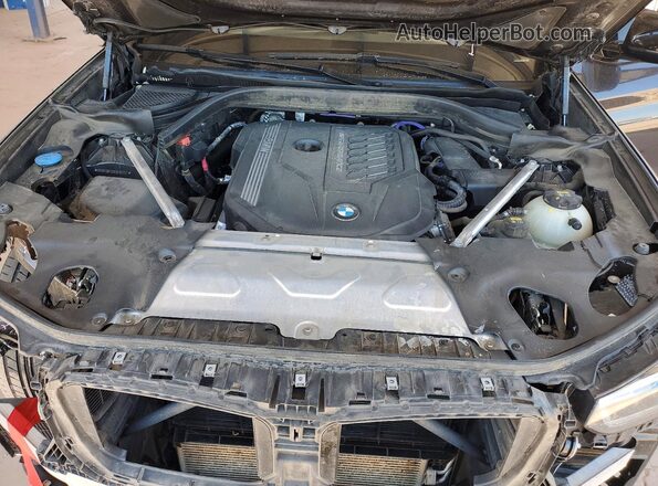 5UX83DP03N9K46257 2022 BMW X3 Серый Вид задней части салона