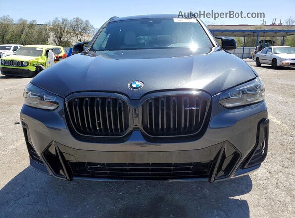 5UX83DP04N9N17407 2022 BMW X3 Черный Вид спереди