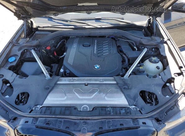 5UX83DP04N9N17407 2022 BMW X3 Черный Вид подкапотного пространства