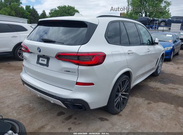 5UXCR4C01L9C02935 2020 BMW X5 White Tył prawy