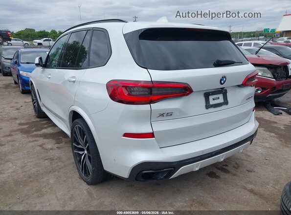 5UXCR4C01L9C02935 2020 BMW X5 White Tył lewy