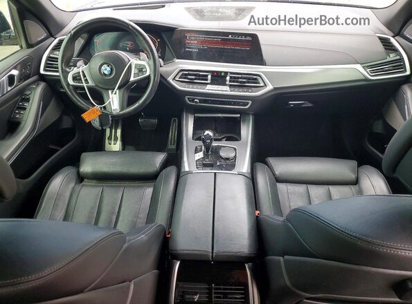5UXCR4C01M9G03516 2021 BMW X5 Черный Вид панели приборов