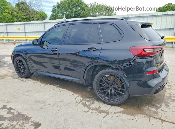 5UXCR4C01M9G03516 2021 BMW X5 Черный Задняя левая четверть