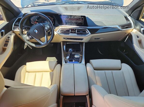5UXCR4C07LLT19452 2020 BMW X5 Черный Вид панели приборов