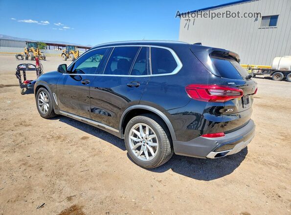 5UXCR4C07LLT19452 2020 BMW X5 Черный Задняя левая четверть