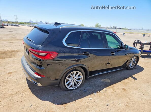 5UXCR4C07LLT19452 2020 BMW X5 Черный Задняя правая четверть