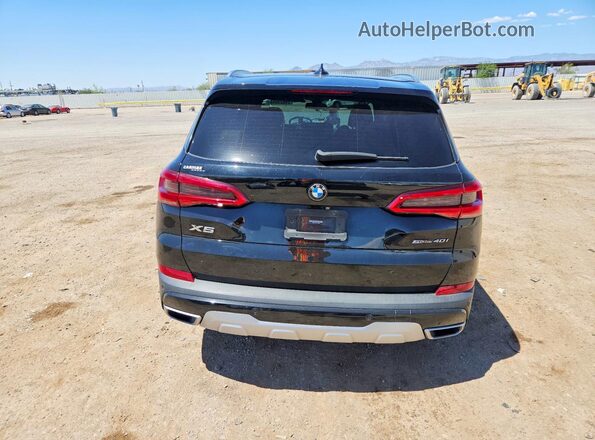 5UXCR4C07LLT19452 2020 BMW X5 Черный Вид сзади