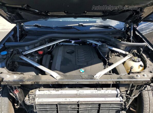 5UXCR4C09P9P56033 2023 BMW X5 Черный Вид подкапотного пространства