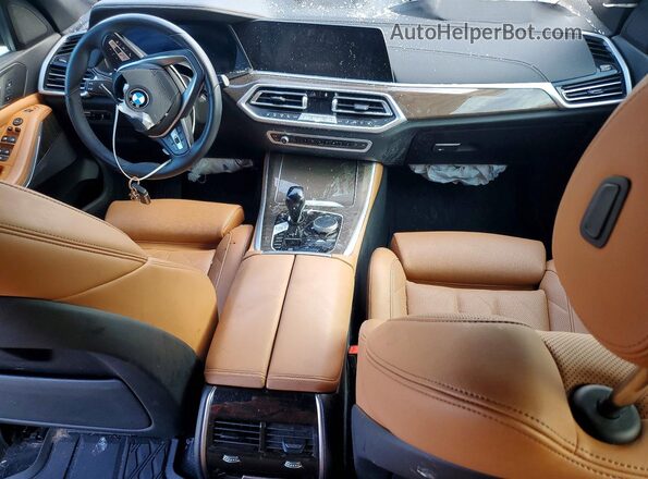 5UXCR4C09P9P60244 2023 BMW X5 Black Dashboard view