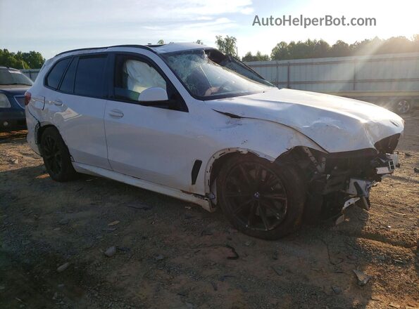 5UXCR6C01L9B20022 2020 BMW X5 White წინა მარჯვენა