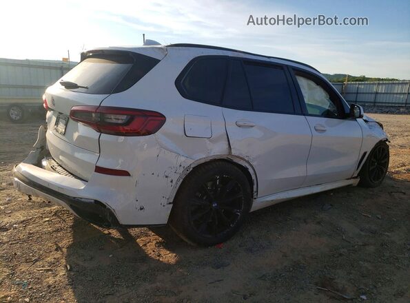 5UXCR6C01L9B20022 2020 BMW X5 White უკანა მარჯვენა
