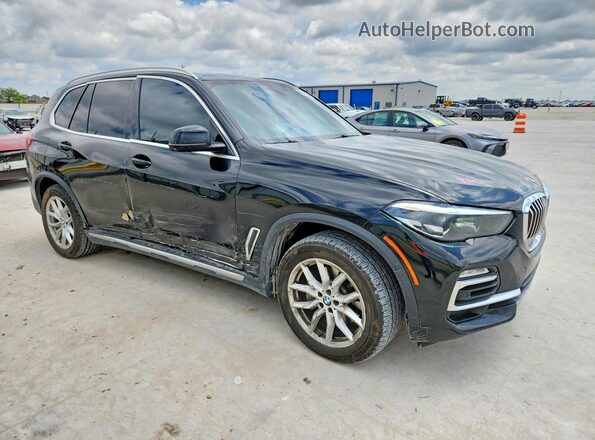 5UXCR6C01L9C20167 2020 BMW X5 Черный Передняя правая четверть
