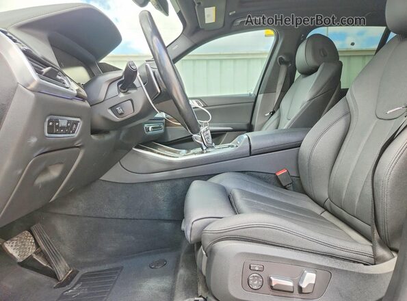 5UXCR6C01L9C20167 2020 BMW X5 Черный Вид салона спереди