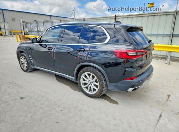 5UXCR6C01L9C20167 2020 BMW X5 Черный Задняя левая четверть