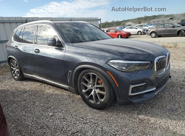 5UXCR6C01N9J47883 2022 BMW X5 Black Передня права чверть
