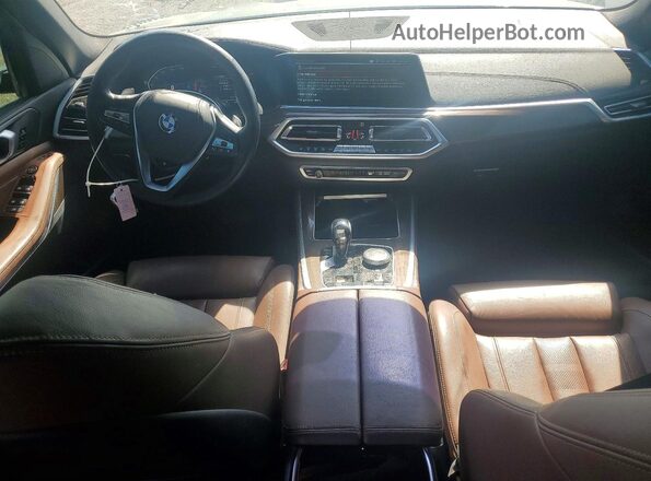 5UXCR6C01N9J47883 2022 BMW X5 Black Вид панелі приладів
