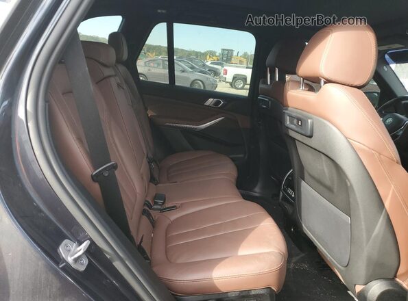 5UXCR6C01N9J47883 2022 BMW X5 Black Вид задньої частини салону