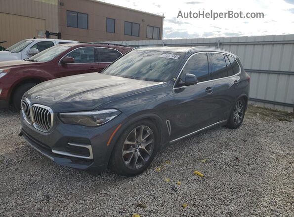 5UXCR6C01N9J47883 2022 BMW X5 Black Передня ліва чверть