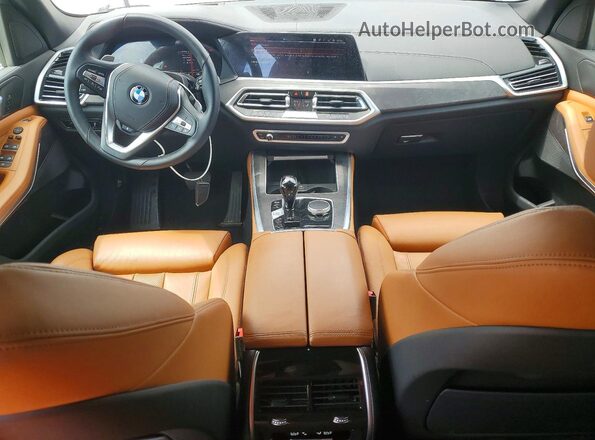 5UXCR6C01N9N14488 2022 BMW X5 Белый Вид панели приборов