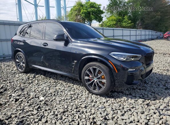 5UXCR6C02L9C91877 2020 BMW X5 Black Przód prawy