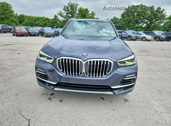 5UXCR6C05M9F55448 2021 BMW X5 Charcoal Vista frontal